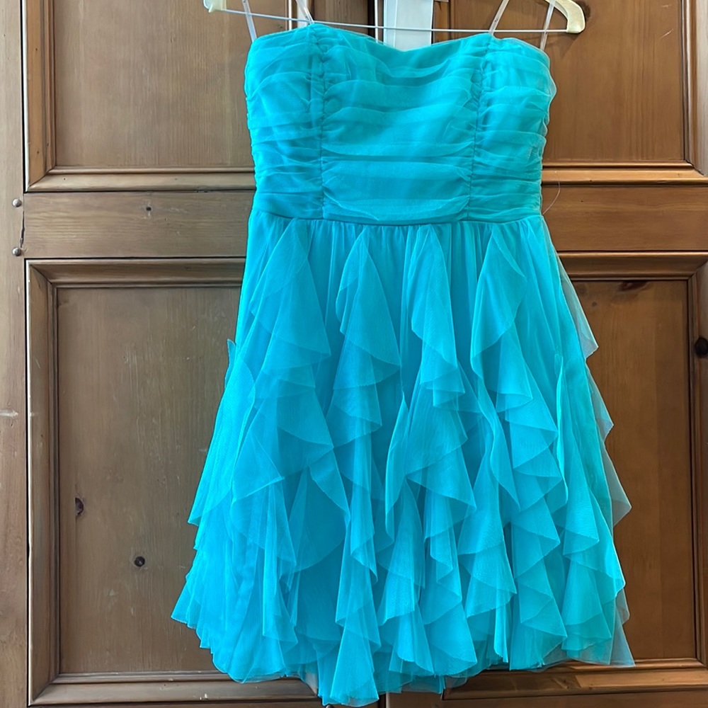 Teal Dress